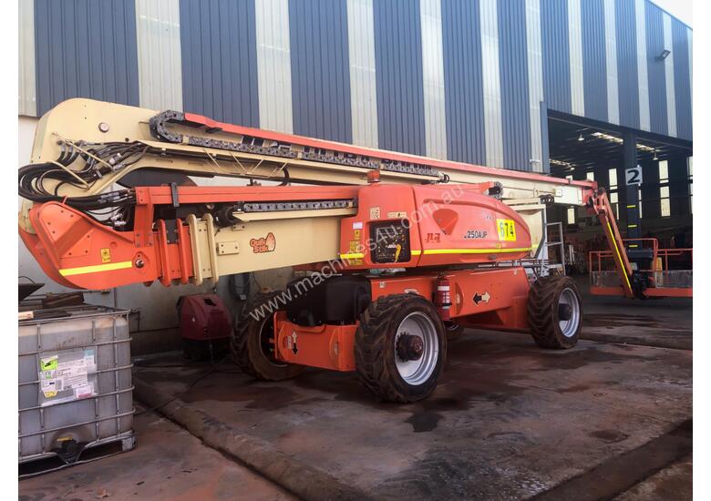 caption JLG 1250AJP Articulating Boom Lift
