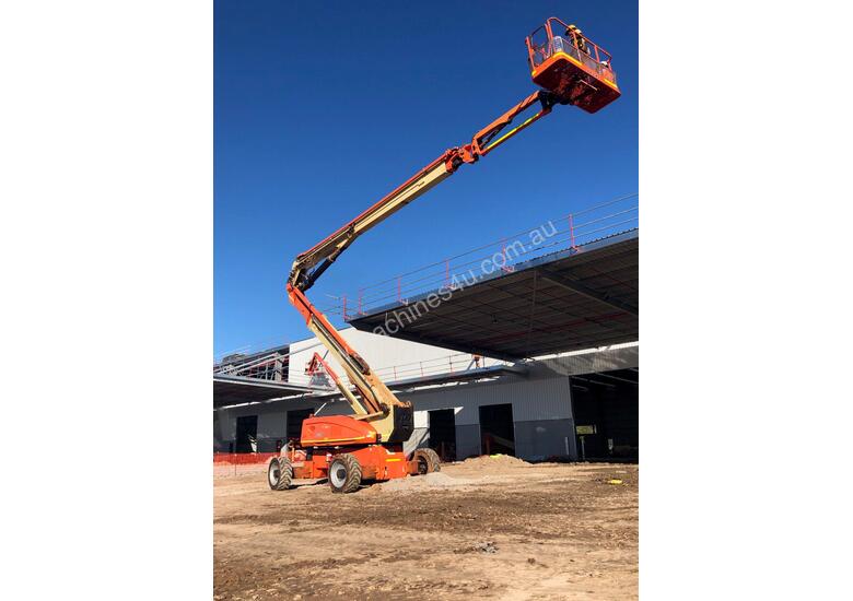 caption JLG 1250AJP Articulating Boom Lift