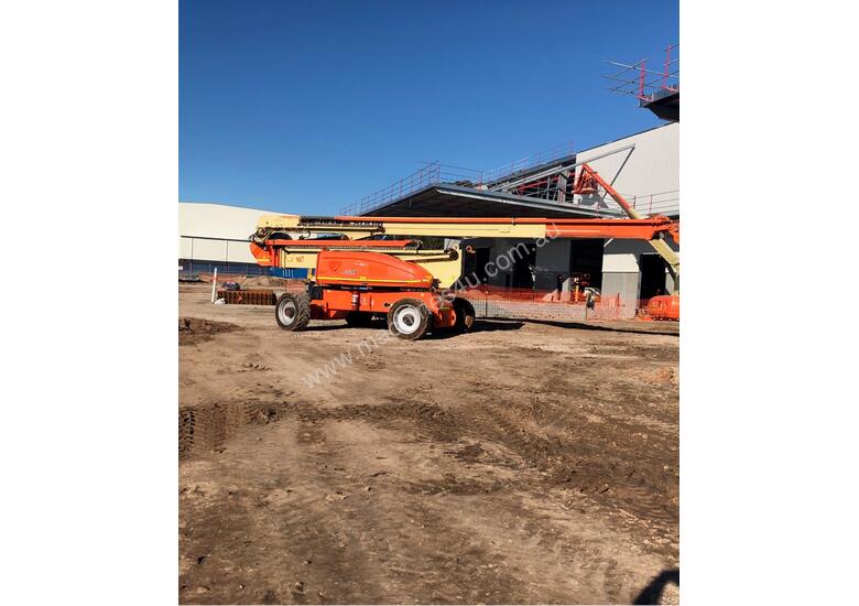 caption JLG 1250AJP Articulating Boom Lift