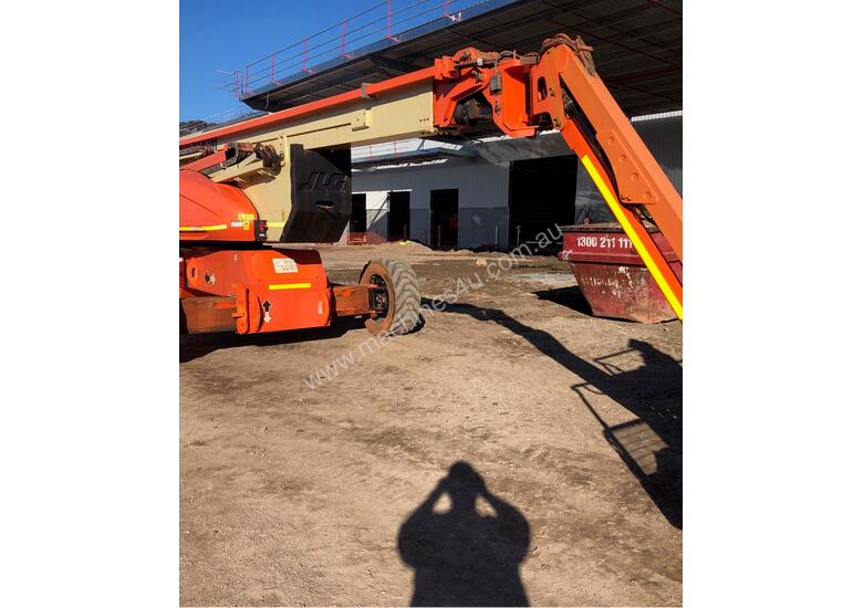 caption JLG 1250AJP Articulating Boom Lift