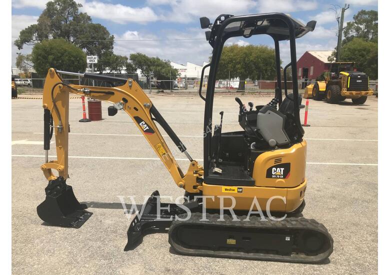 caption CATERPILLAR 301.7DCR Track Excavators
