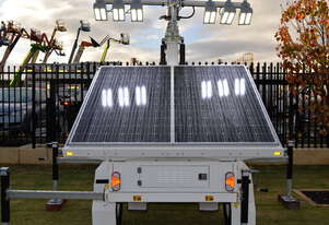 Excellent Long term hire rates available LED Solar lighting tower