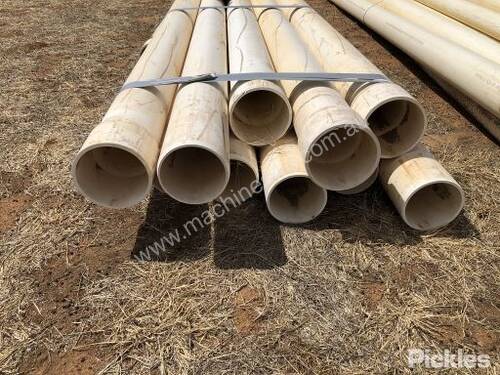 Approx 12 x Slotted PVC Pipe Max Length 6000mm