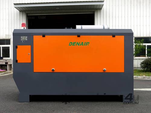 DENAIR 125HP Cummins Diesel Skid Mount/Wheels Air Compressor 300CFM 10Bar
