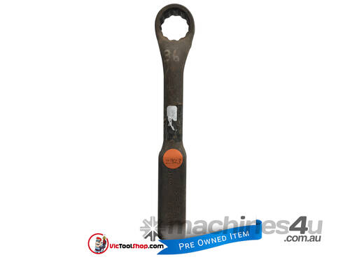 Urrea Ring End Striking Box Wrench Spanner 36mm Metric 2636SWM CRANKED