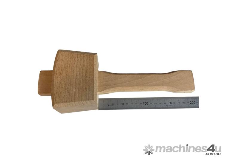 caption Carpenters Rectangular Wood Mallet 100mm (4