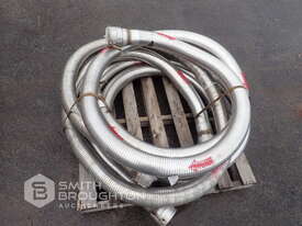 3 X 6M LENGTHS STAINLESS SUCTION HOSES - picture0' - Click to enlarge