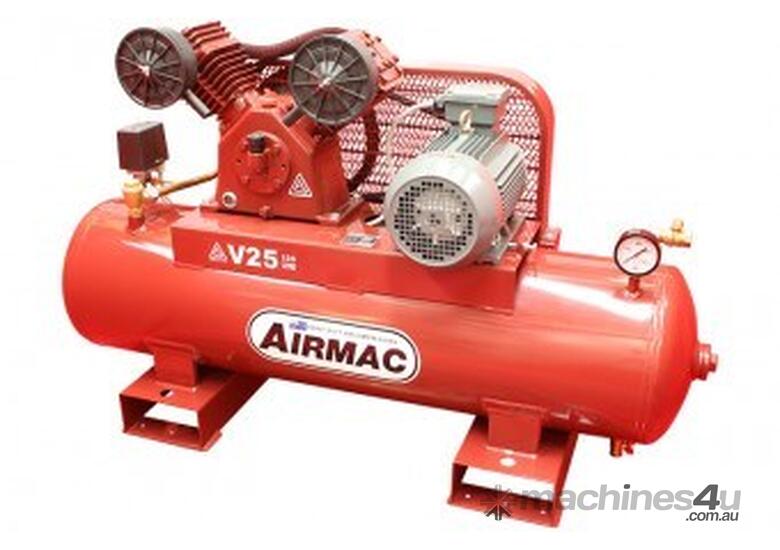 caption Airmac V25 415V 4 HP | Exceptional Performance