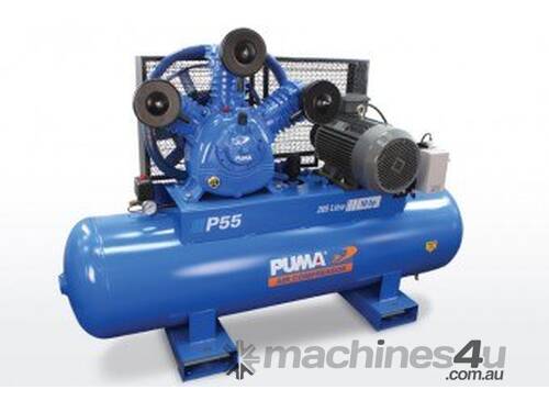 caption Puma P55 415V Air Compressor | Consistent Performance