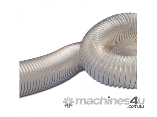 Clear PU Flexible Antistatic Duct / Hose by Oltre - Per 5m off a Continuous 10m Roll