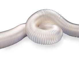Oltre Clear PU Flexible Antistatic Duct / Hose (Per 5m off a Continuous 10m Roll) - picture0' - Click to enlarge