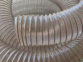 Oltre Clear PU Flexible Antistatic Duct / Hose (Per 5m off a Continuous 10m Roll) - picture2' - Click to enlarge