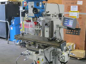 Hafco HM52G Geared Head Horizontal Vertical Turret Mill - picture0' - Click to enlarge