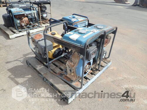 PALLET COMPRISING OF 3 X WATER PUMP DRIVES & 1 X PRESSURE SPRAYER