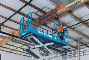Genie GS-2646 E-Drive Slab Scissor Lifts, Unmatched Efficiency and Runtime!