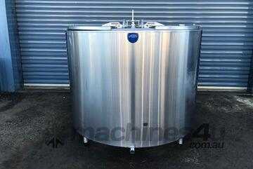 Stainless Steel Tank 2,800ltr - Jacketed and Insulated