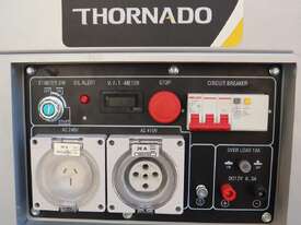 10KVA SILENT DIESEL GENERATOR KEY START 3 PHASE THORNADO 667CC ENGINE - picture1' - Click to enlarge