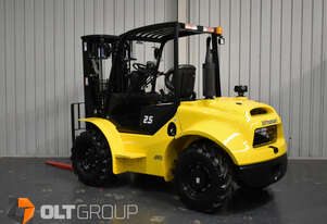 Liftsmart LS-RT25-4 2.5 Tonne 2WD/4WD All Terrain Forklift For Hire Diesel 4300mm Mast