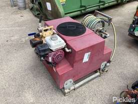 Skid Mounted Fire Fighting Pumpset,Honda Gx 160 1 Cylinder Petrol Motor, Hose Reel, Polly Water Tank - picture0' - Click to enlarge