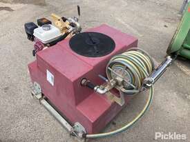 Skid Mounted Fire Fighting Pumpset,Honda Gx 160 1 Cylinder Petrol Motor, Hose Reel, Polly Water Tank - picture1' - Click to enlarge