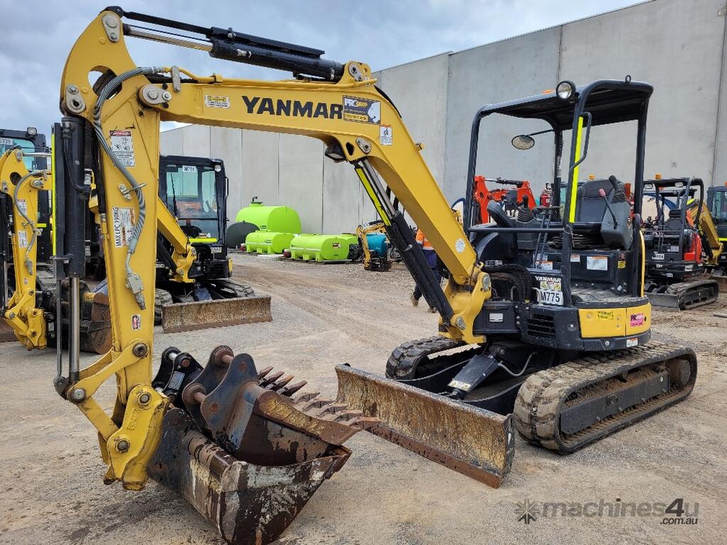 Used 2021 Yanmar 2021 YANMAR VIO356 EXCAVATOR WITH QRUBBER TRACKS AND LOW 280 HOURS Excavator