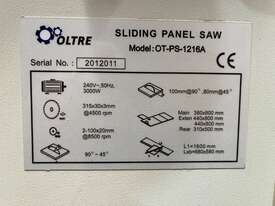 *Pre-Loved* Panel Saw 240V 4HP 1.6m Sliding Table OT-PS-1216A by Oltre - picture0' - Click to enlarge