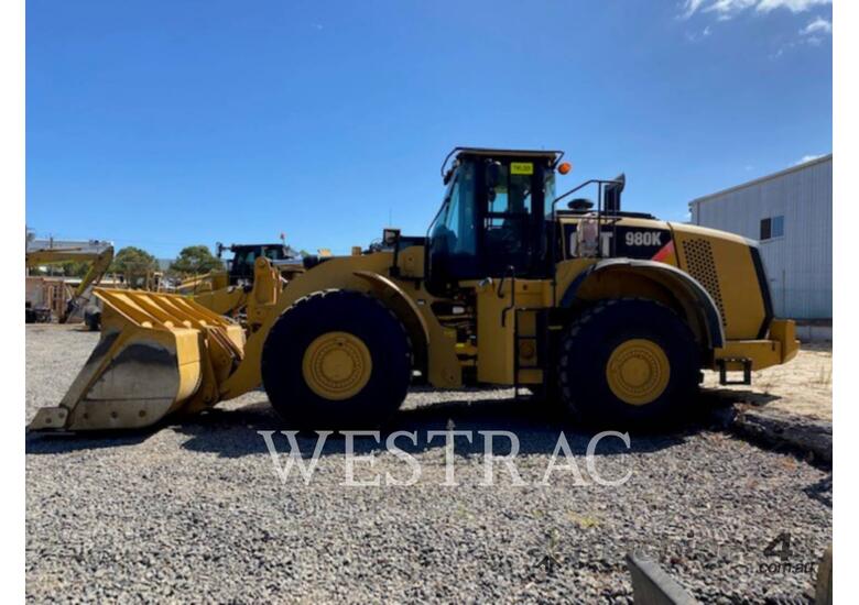caption CATERPILLAR 980K Wheel Loaders integrated Toolcarriers
