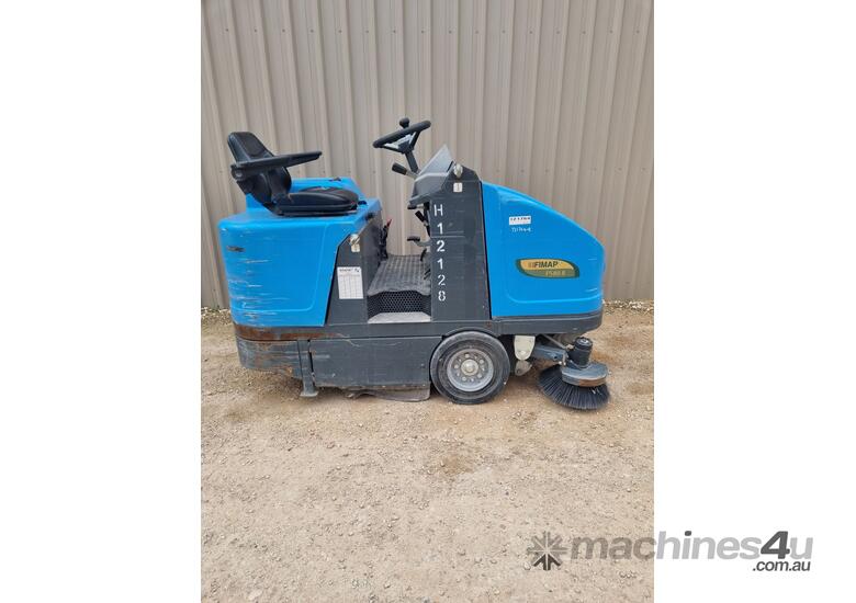Used 2014 fimap 2014 Fimap Ride On Sweeper with Low Hours Ride On