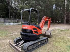 Excavator kubota u25 - picture1' - Click to enlarge