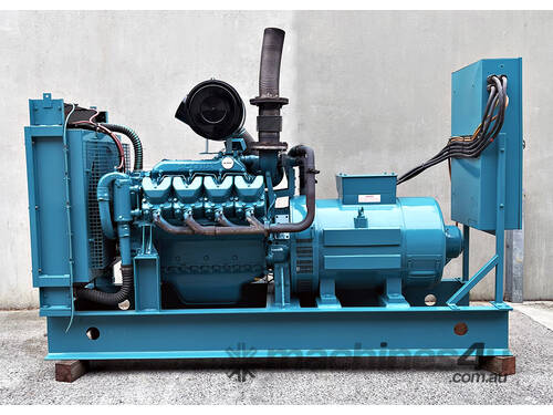 caption MACFARLANE - 250kVA Scania Open Generator