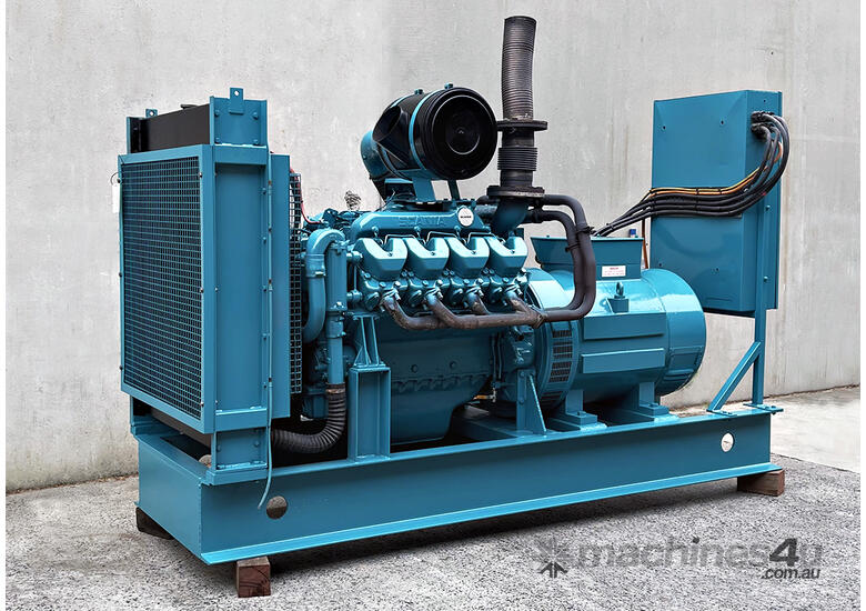 caption MACFARLANE - 250kVA Scania Open Generator