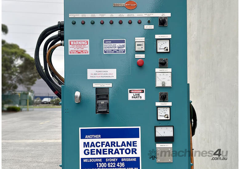 caption MACFARLANE - 250kVA Scania Open Generator