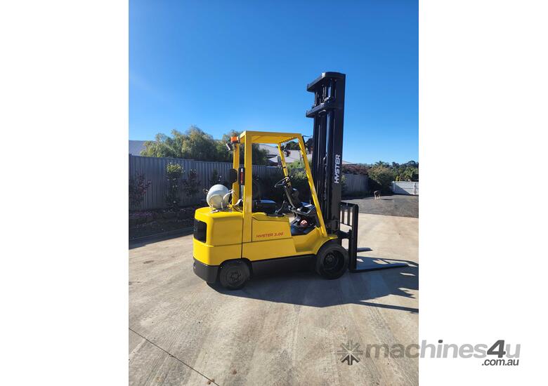 Used 2001 hyster Hyster Forklift 3T 7m Lift Height Counterbalance ...