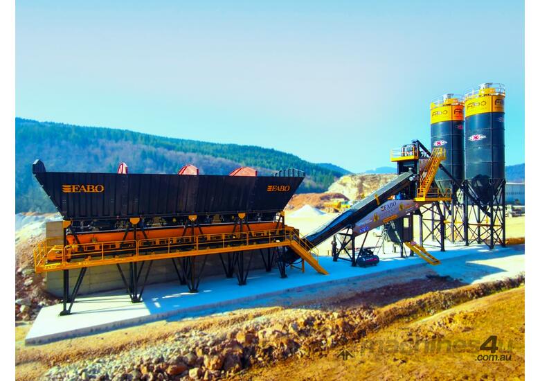 caption Concrete Batching Plant