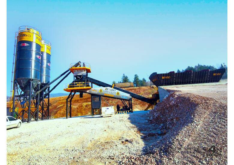 caption Concrete Batching Plant