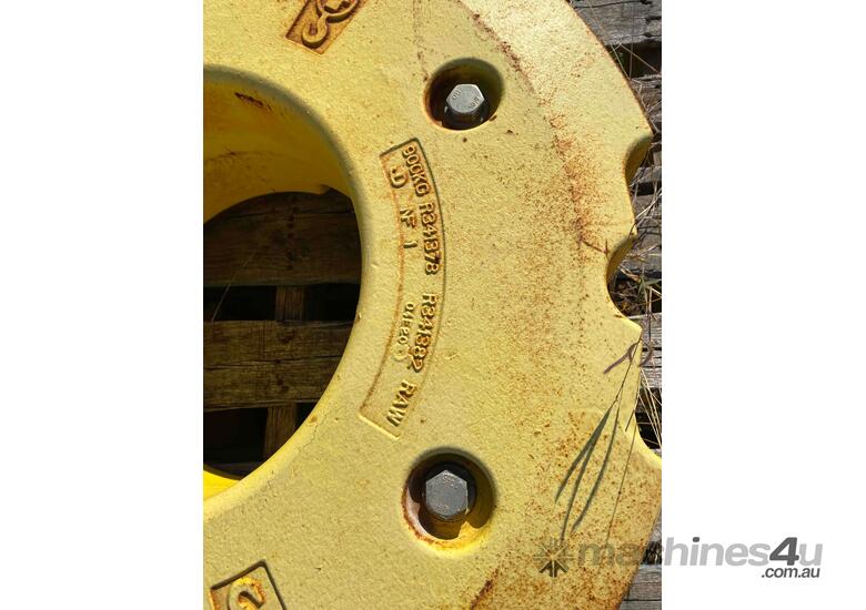 caption John Deere Heavy Duty Wheel Weights 2x 500KG, 2x 900kG