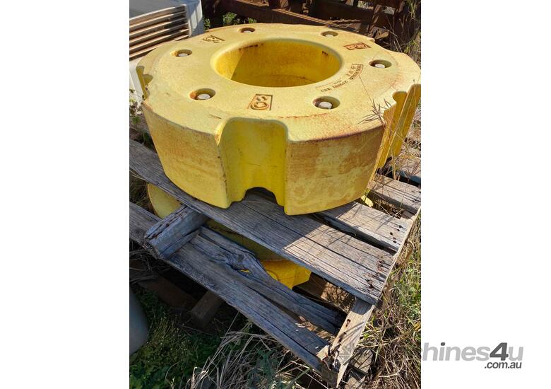 caption John Deere Heavy Duty Wheel Weights 2x 500KG, 2x 900kG