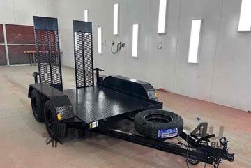 QLD ACCESS - CUSTOM - Heavy Duty 2.9t Plant Trailer / Scissor Lift Trailer - Ultra Low