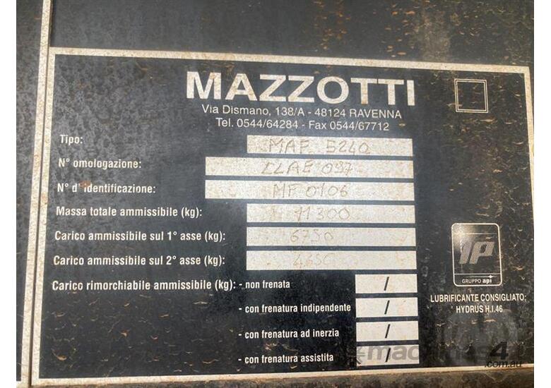 Used Mazzotti Mazzotti MAF5240 24mtr 5000lt Self Propelled Sprayers in ...