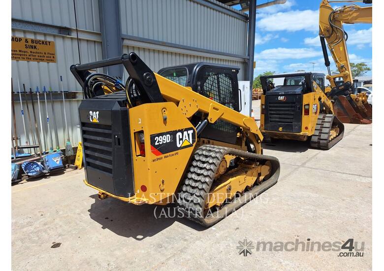 caption CAT 299D2 Compact Track Loader