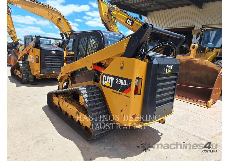 caption CAT 299D2 Compact Track Loader