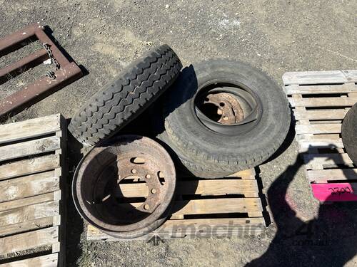 Assorted Tyres and Rims