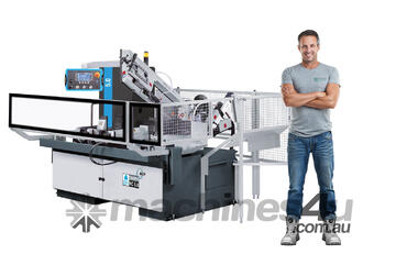 ULTIMATE IN VERSATILITY - MEP Shark 332-1NC 5.0 Automatic Horizontal Bandsaw - Italian Made