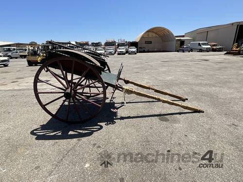 Single Axle Horse Drawn Buggy Sulky