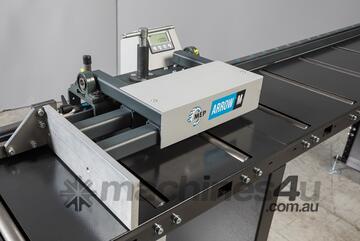 USE WITH ANY BRAND OF SAW - MEP Manual Length Measurement System - Arrowstop M