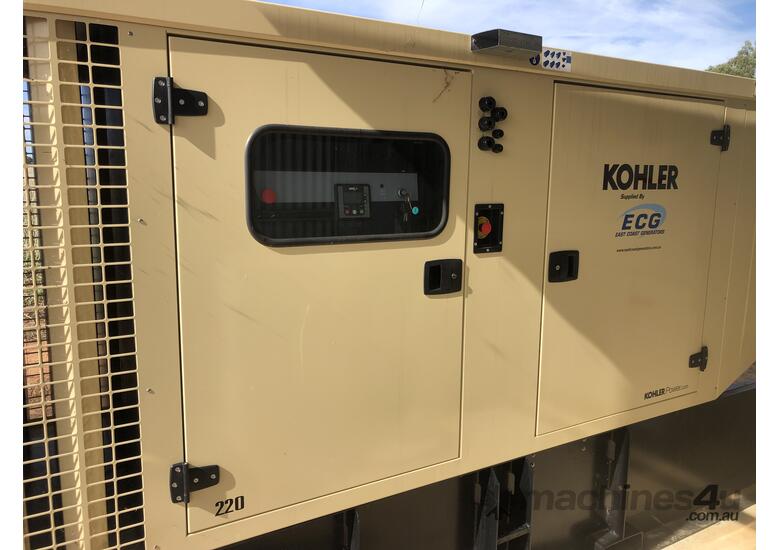 USED Kohler 220kVA NEW Diesel Generator - KD220-FD02