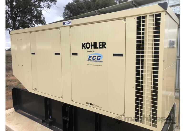 USED Kohler 220kVA NEW Diesel Generator - KD220-FD02