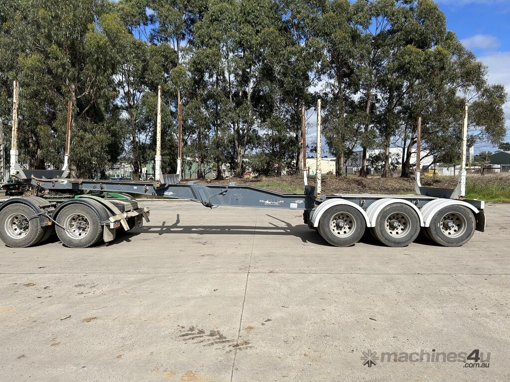 Buy Used 1993 kennedy 1993 Kennedy TriAxle Drop Deck Folding Skel