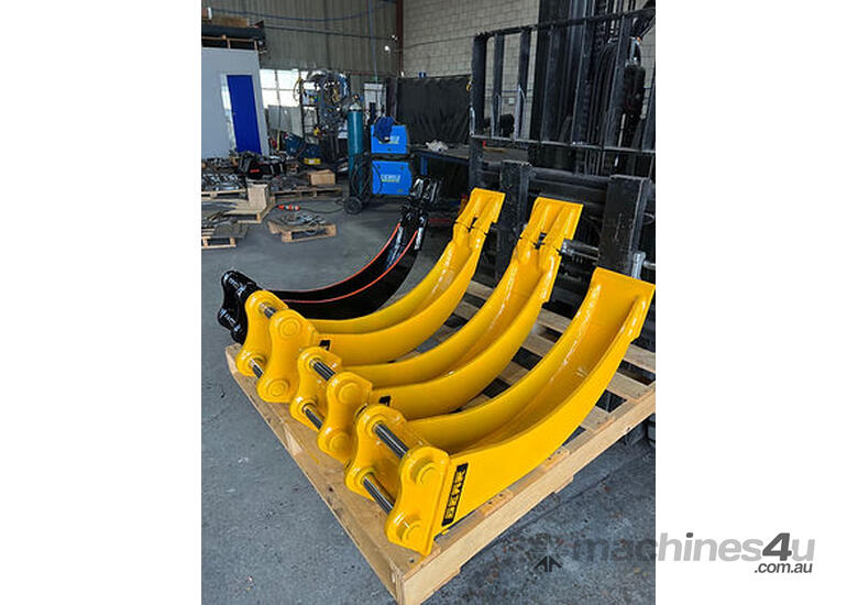 AUSTRALIAN MADE Trenching (banana) bucket 150mm 1.2 - 2.5T excavators