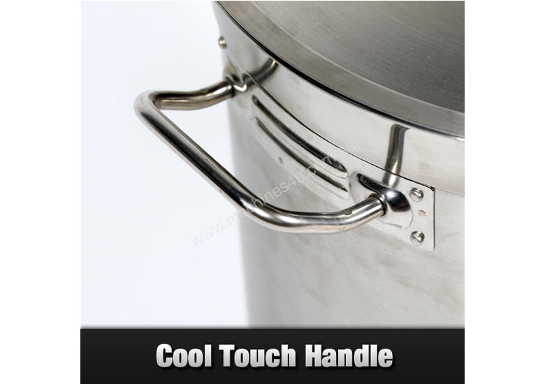 caption 50L COMMERCIAL STAINLESS STEEL STOCK POT